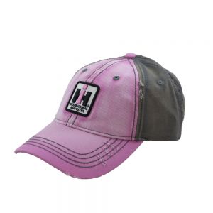 CAS15IH081 - IH "Pink and brown" jeans effect cap