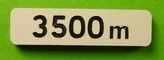 MCD-034 - Signage panel at 3500m - In kit form