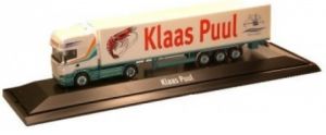 HER1694 - SCANIA R Topline 4x2 with fridge trailer 3 Axles KLAAS PUUL