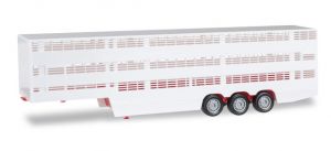 HER076333-002 - 3-axle livestock trailer