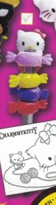 T8872A - Candy decoration for pencil HELLO KITTY with a coloring