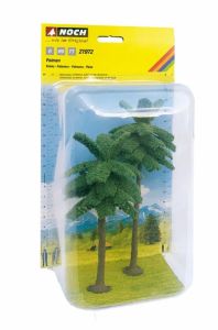 NOC21972 - 2 Palm trees, 15 and 19 cm