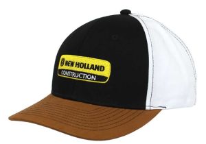 CASNH2201 - NEW HOLLAND Construction brown cap black and white