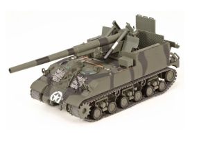 MCITY24220 - M40 155mm Gun Motor Carriage – 991st Field Artillery Battalion, Germany, March 1945