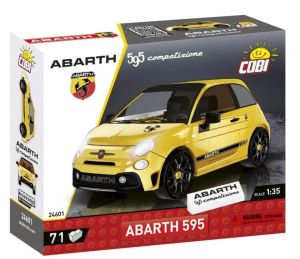 COB24601 - FIAT Abarth 595 Competizione yellow - 71 pieces
