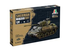 ITA25772 - SHERMAN M4A3E8 - Fury tank to assemble and paint