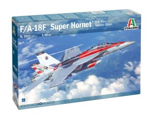 ITA2823 - F/A-18F Super Hornet fighter aircraft in special U.S. Navy livery to assemble and paint