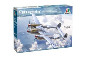 ITA2834 - LOCKHEED P-38J E.T.O. Lightning fighter plane to assemble and paint