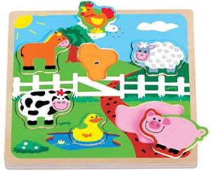 NCT20019 - 7 piece sound puzzle - The farm