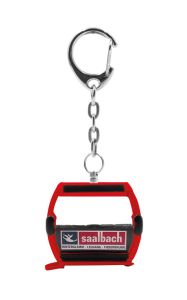 JC80123 - OMEGA Gondola Keyring - SAALBACH - Red