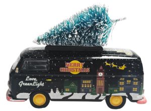 GREEN30564-A - VOLKSWAGEN Type 2 panel van 1971 from the CHRISTMAS COLLECTION 2025 series, still in its original blister pack