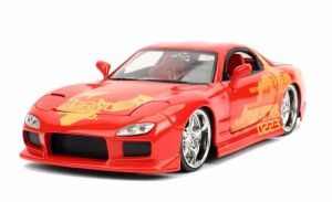 JAD30747 - MAZDA RX-7 Orange 1993 Red FAST AND FURIOUS
