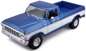 MST31462B - 1979 Ford F-150 Pickup, blue and white