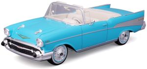 MST31476BL - CHEVROLET Bel Air convertible 1957 Blue
