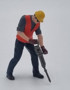 ATLAN32045 - Construction worker with a jackhammer