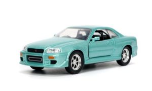 JAD32586 - NISSAN GT-R R34 Biran 2002 Blue FAST & FURIOUS
