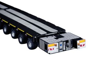 IMC33-0212 - K25 Series modular trailer + drawbar, 2x6 axles, black