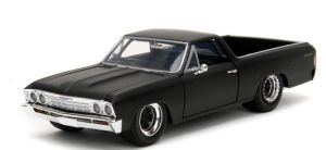 JAD34414 - CHEVROLET El Camino 1967 Black FAST & FURIOUS