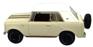 GREEN35310-B - 1967 INTERNATIONAL Scout 800 Sportop (beige & brown) - ALL-TERRAIN series (blister pack)