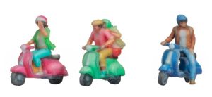 NOC35835 - 3D scooter riders