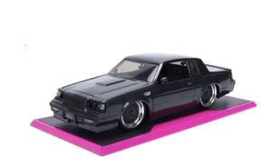 JAD36027 - 1987 Buick Grand National Metallic Black Pink Slips