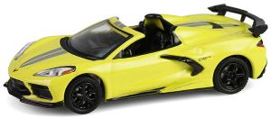 GREEN37320-F - 2022 Chevrolet Corvette C8.R convertible, yellow, from the Barrett-Jackson series