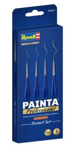 REV39561 - Set of 4 paintbrushes – Sizes 5/0, 4/0, 3/0, 0