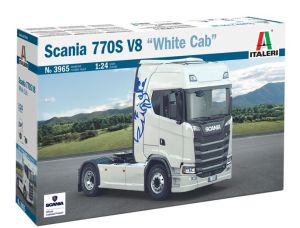 ITA3965 - SCANIA 770S V8 4x2 White Cab to assemble and paint