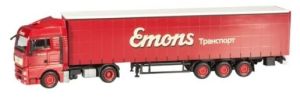 HER303330 - MAN TGX XLX 4x2 mit Curtainsider 3 Achsen EMONS Russland
