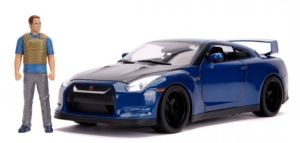 JAD31142 - NISSAN Skyline GT-R R35 FAST AND FURIOUS 7 with figure and lights