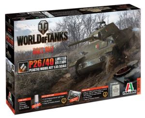 ITA36515 - Tank P26/40 Limited Edition - World of Tanks to assemble and paint