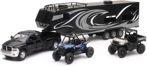 NEW37046 - Motorhome with RANGER XP1000 and two POLARIS RZR XP turbo