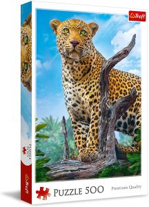 TRF37332 - Wild Leopard 500 Piece Puzzle