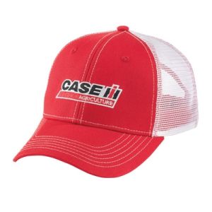 CAS377766 - Red and White Mesh CASE IH Cap