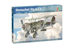 ITA2819 - Aircraft Henschel Hs 123 to assemble and paint