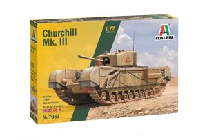 ITA7083 - Churchill Mk. III tank to assemble and paint