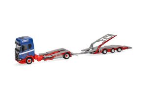 HER318242 - SCANIA CR 20 HD LKW 4x2 vehicle transporter with 3-axle trailer RIWATRANS