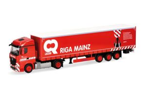 HER318860 - MERCEDES BENZ Actros S 4x2 with 3-axle trailer RIGA MAINZ
