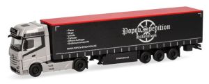 HER318891 - MERCEDES BENZ Actros L 4x2 with 3-axle trailer POPOV Spedition