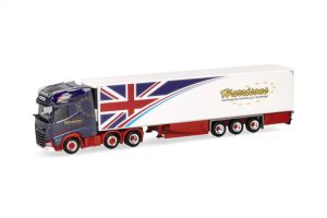HER319225 - DAF XG 6x2 with 3-axle HARRISONS trailer