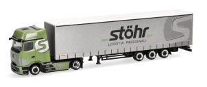 HER320955 - MERCEDES BENZ Actros L ProCab G 4x2 with 3-axle trailer, STOHR LOGISTIK