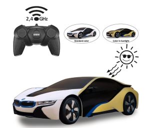 JAM403003 - BMW i8 White or Yellow - UV Photochromic Series - Radio-controlled
