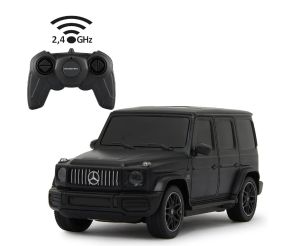 JAM405191 - MERCEDES AMG G63 Matte Black with tinted windows - Radio-controlled