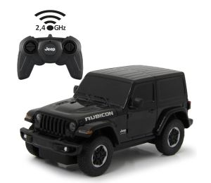 JAM405196 - Jeep Wrangler JL Black (tinted windows) - Radio-controlled