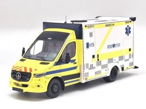 PER410 - MERCEDES-BENZ Sprinter WAS AR SAMU - with decals: 94 and 92 - Limited to 100 units.