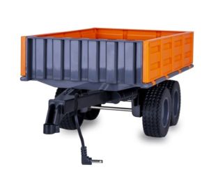 JAM423280 - Radio-controlled orange dump trailer