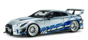 SOL4311211 - 2020 Nissan GT-R Liberty Walk Silver with Blue Stripes
