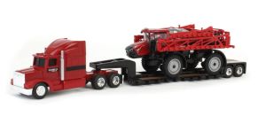 ERT44379 - Truck with equipment carrier and CASE IH Patriot 4350 sprayer