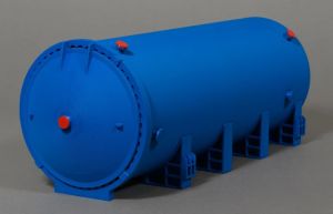 MSM5205/01 - Autoclave – blue - L.412 x l.142 x H.138 mm
