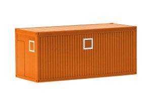 HER053600-004 - Orange construction site containers - 2 pieces